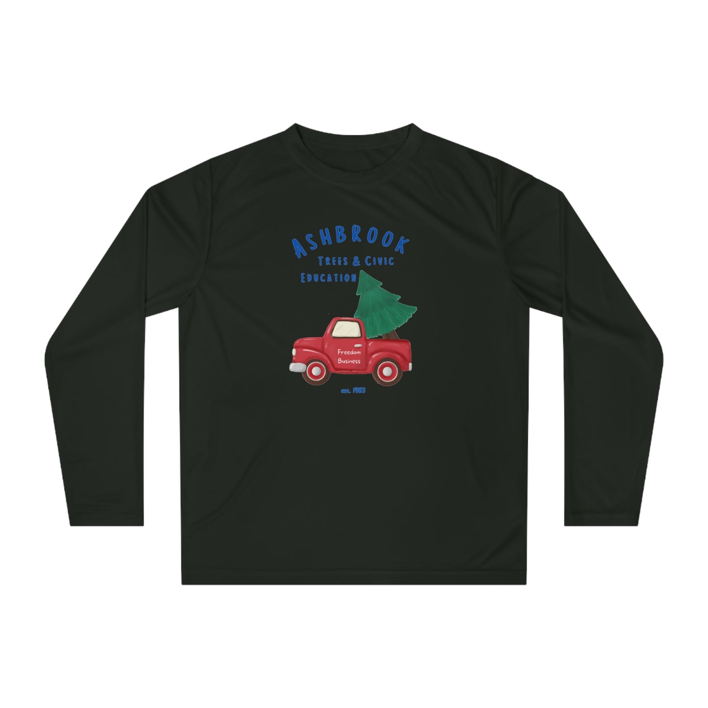 Ashbrook Christmas Unisex Performance Long Sleeve Shirt