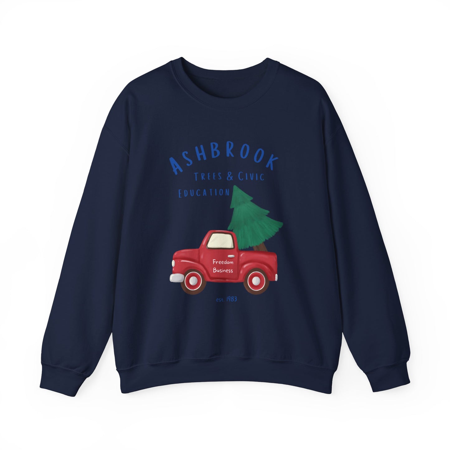 Ashbrook Christmas Unisex Heavy Blend™ Crewneck Sweatshirt