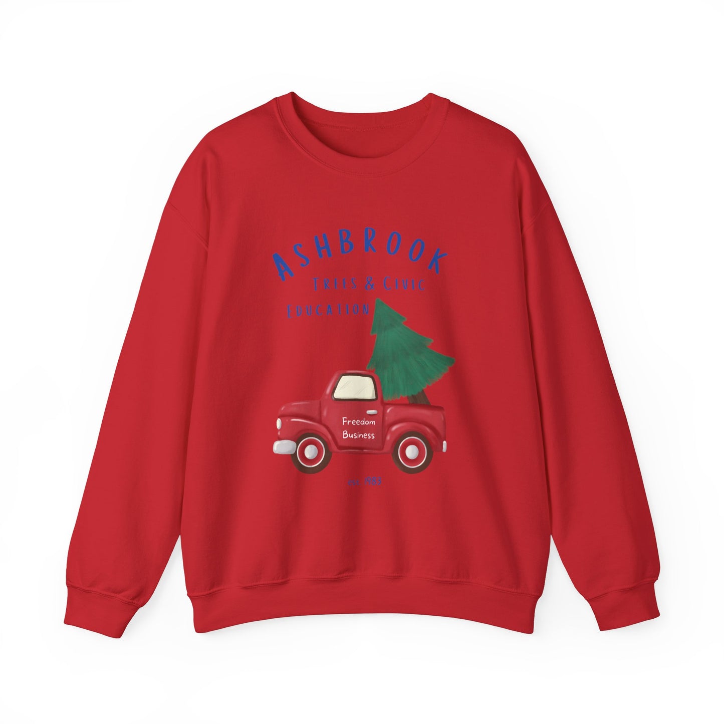 Ashbrook Christmas Unisex Heavy Blend™ Crewneck Sweatshirt