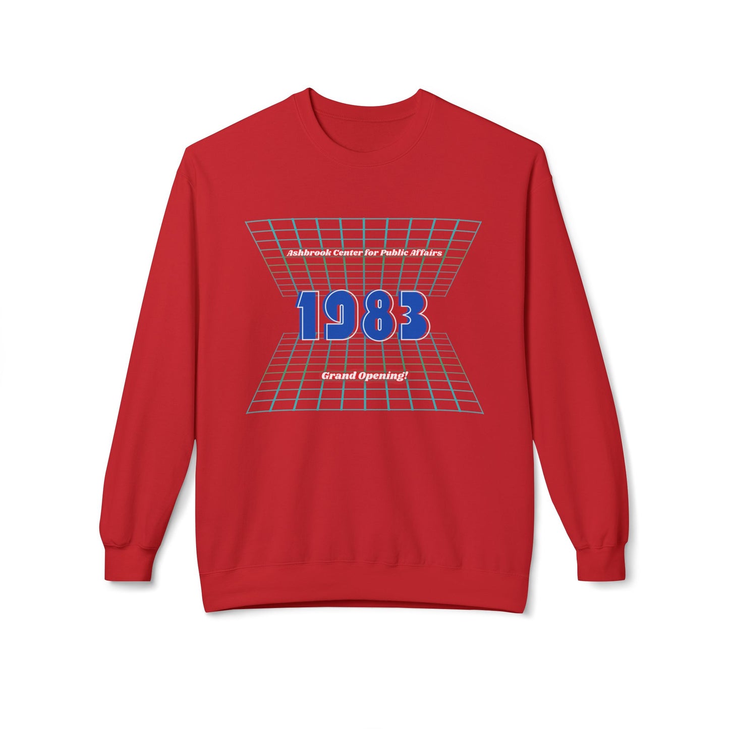 Ashbrook Grand Opening Grid, Casual Crewneck Pullover