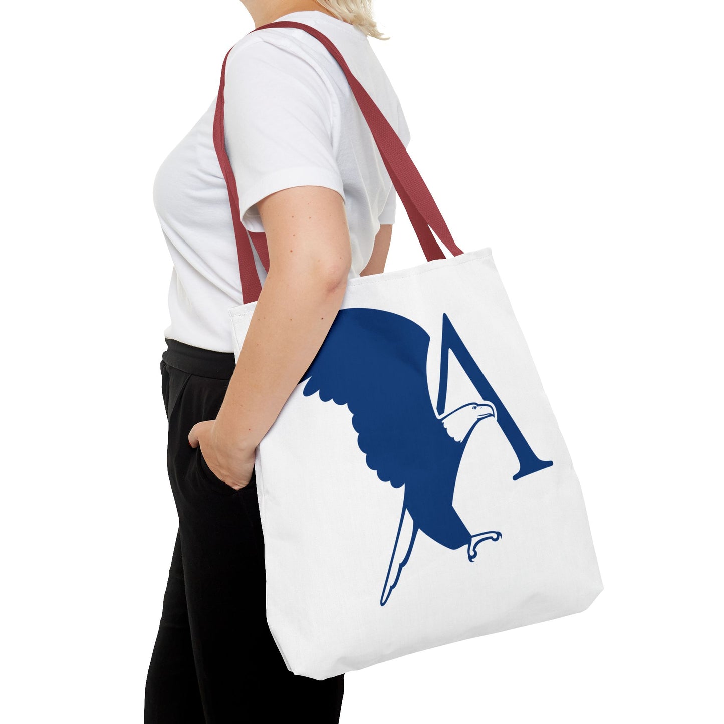 Tote Bag with Eagle A Logo