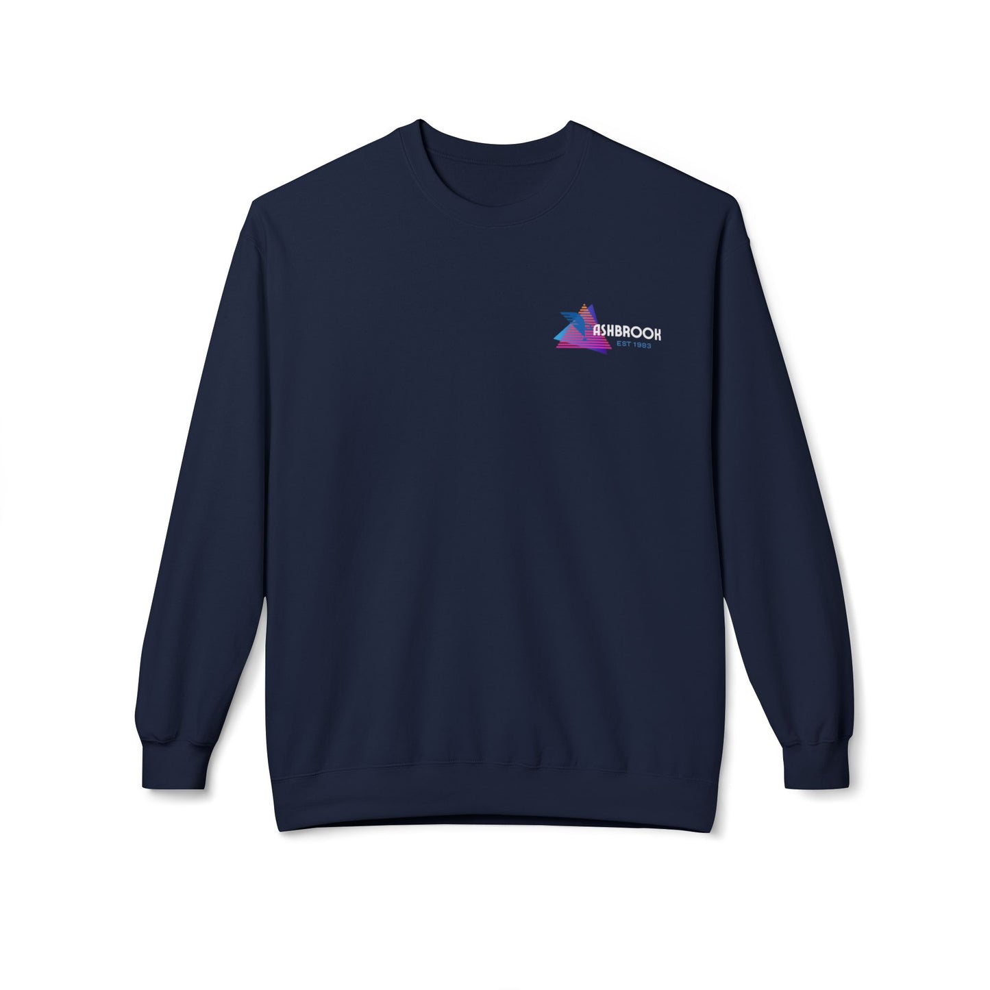 Ashbrook Est. 1983 Pocket Graphic, Casual Crewneck Pullover
