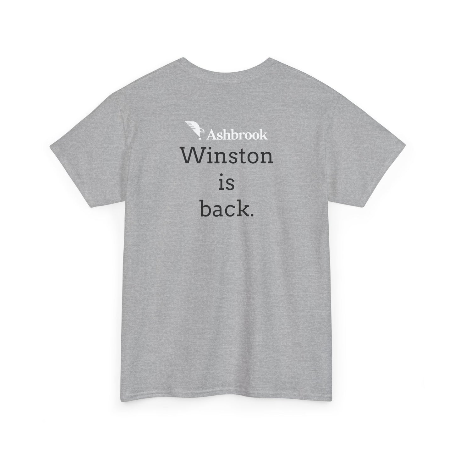 Winston is back Unisex Heavy Cotton Tee