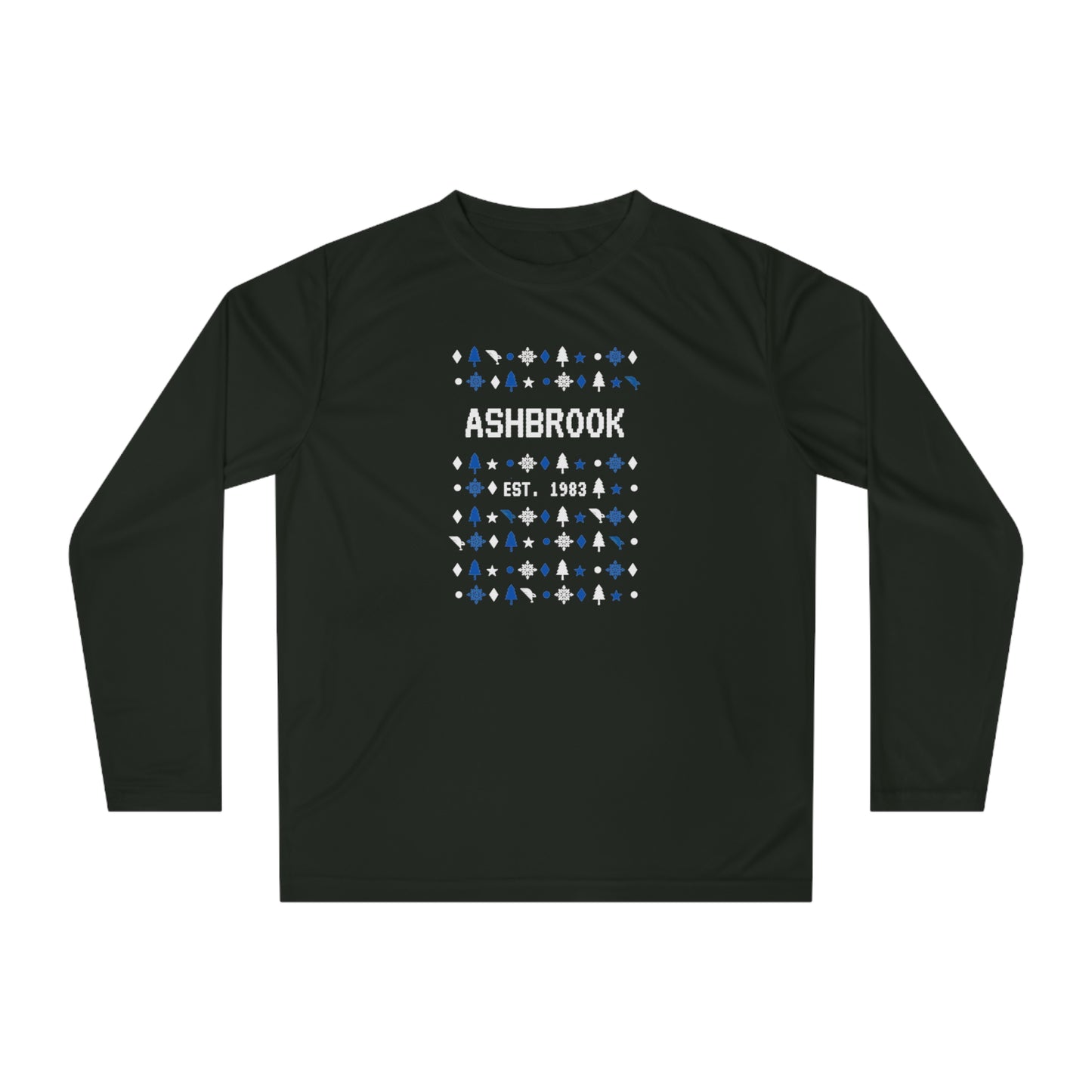 Ashbrook Christmas Unisex Performance Long Sleeve Shirt