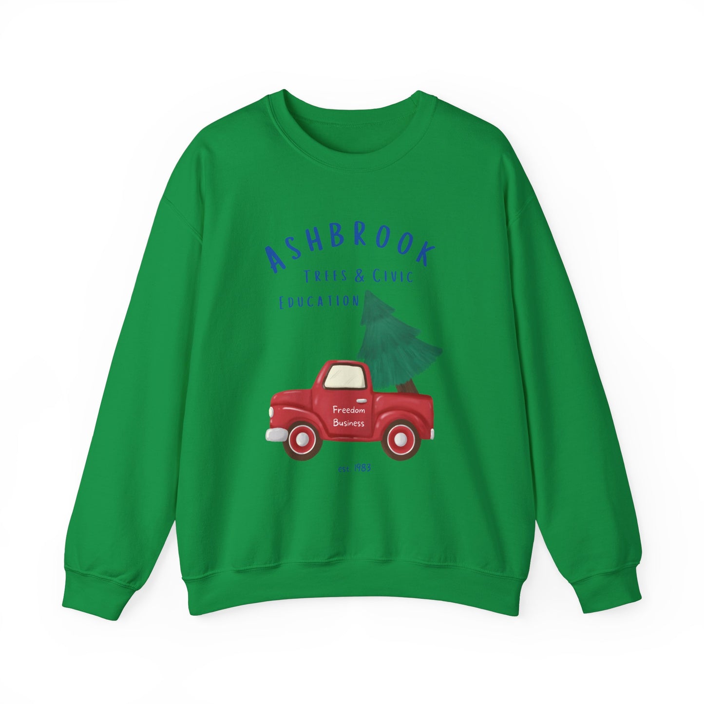Ashbrook Christmas Unisex Heavy Blend™ Crewneck Sweatshirt