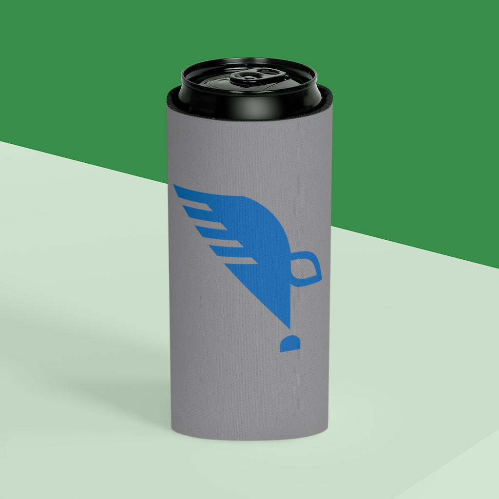 Can Cooler with Eagle Quill Logo