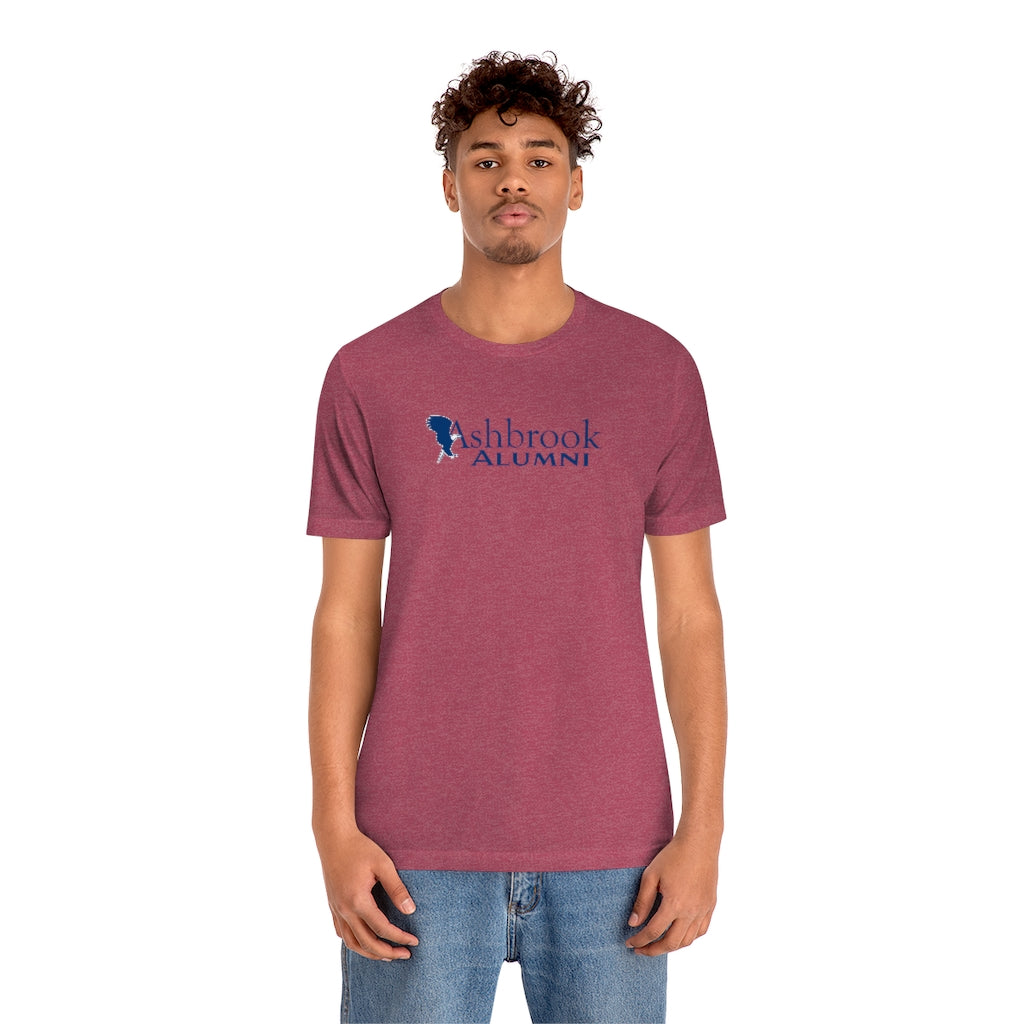 Unisex Jersey Short Sleeve Tee With Eagle A Alumni Logo