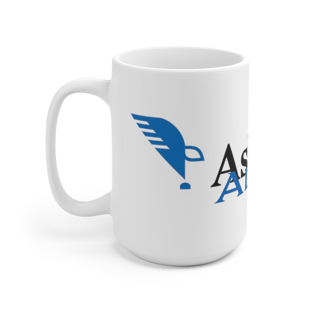 Ceramic Mug with Eagle Quill Alumni Logo