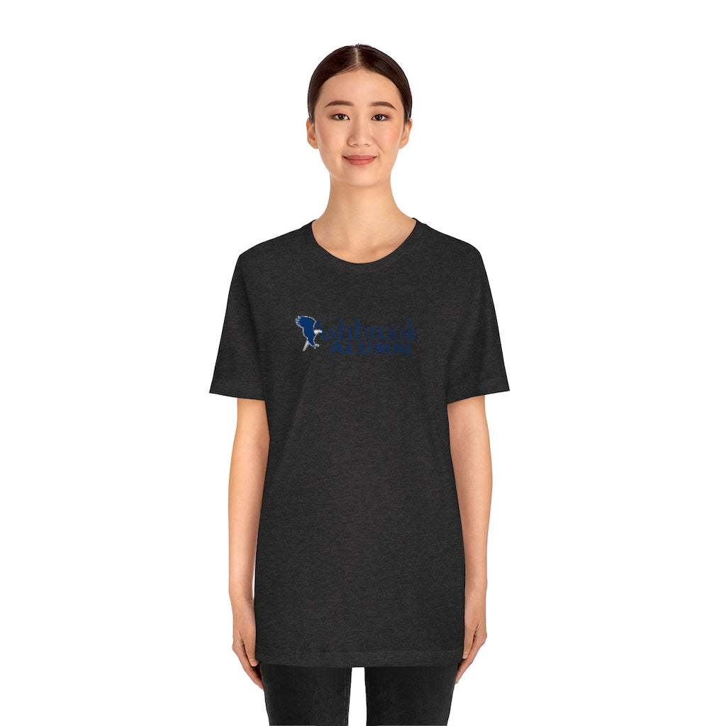 Unisex Jersey Short Sleeve Tee With Eagle A Alumni Logo