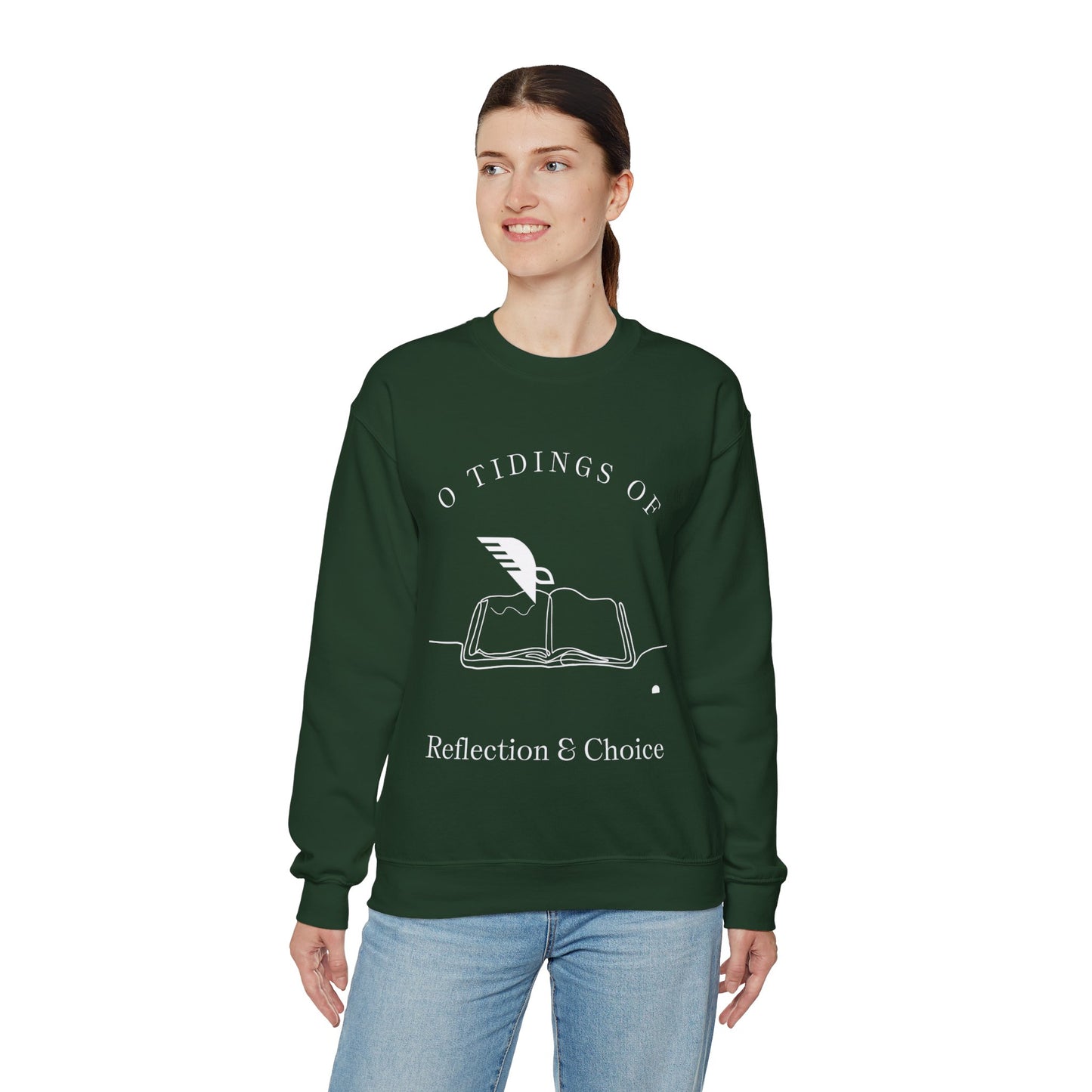 Ashbrook Christmas Unisex Heavy Blend™ Crewneck Sweatshirt