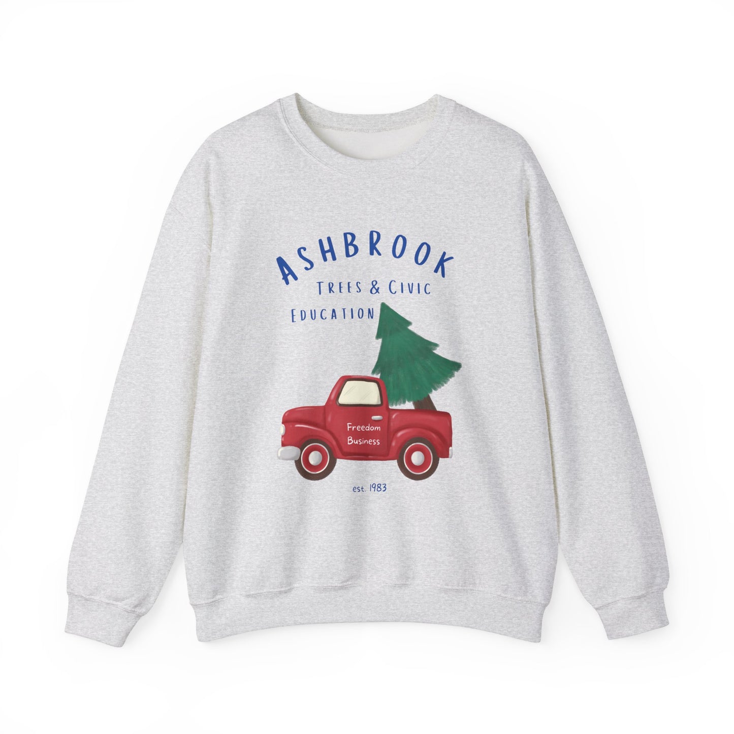 Ashbrook Christmas Unisex Heavy Blend™ Crewneck Sweatshirt