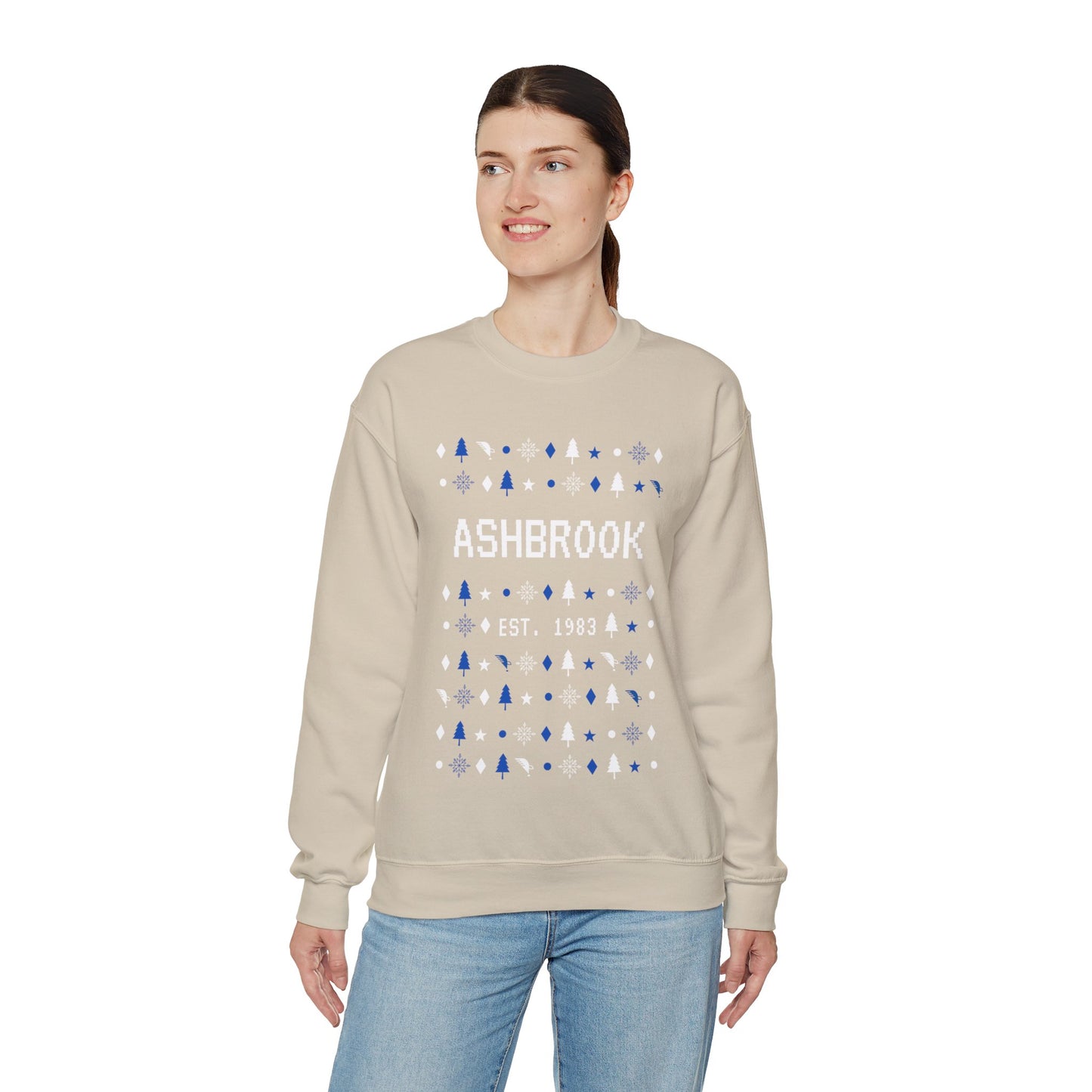 Ashbrook Christmas Unisex Heavy Blend™ Crewneck Sweatshirt