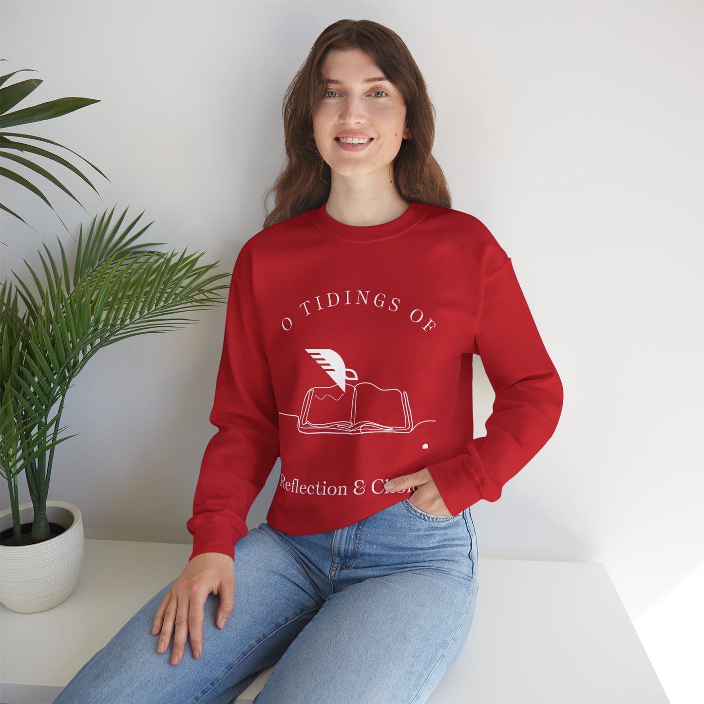 Ashbrook Christmas Unisex Heavy Blend™ Crewneck Sweatshirt