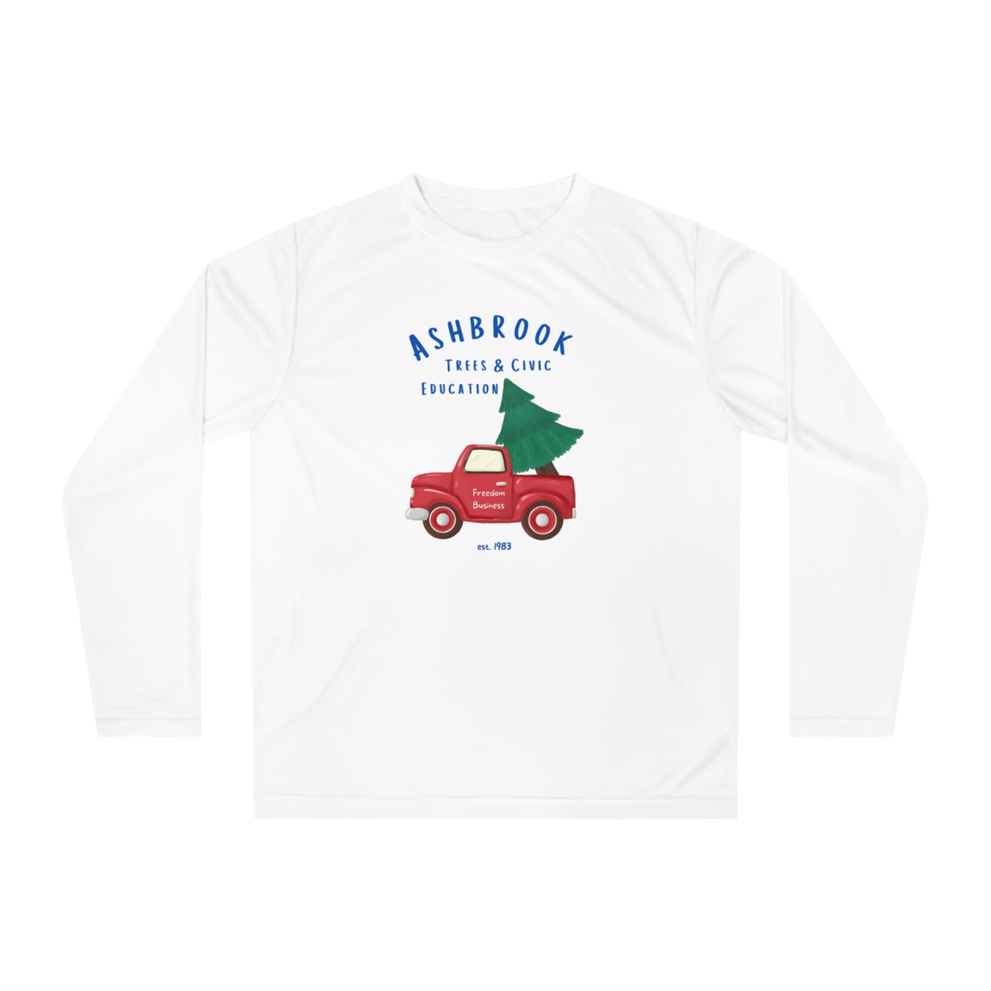 Ashbrook Christmas Unisex Performance Long Sleeve Shirt