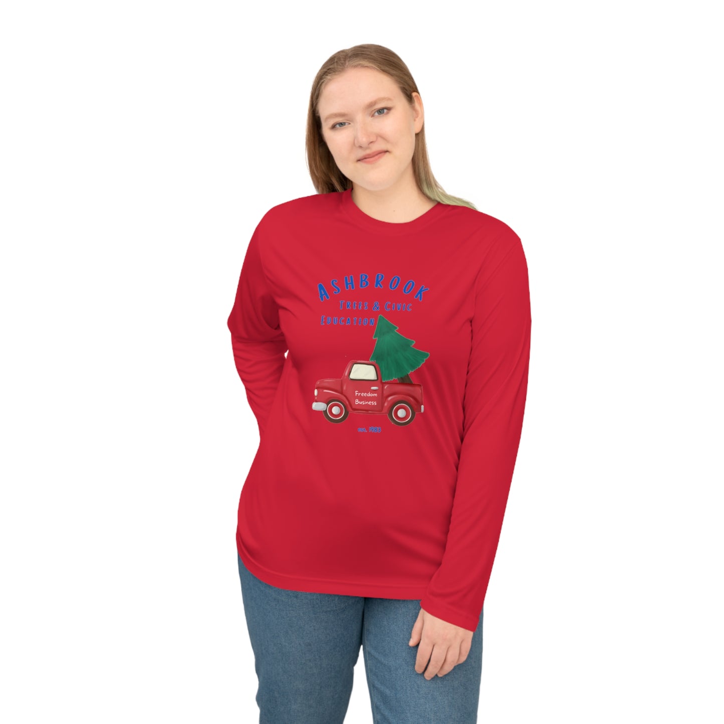 Ashbrook Christmas Unisex Performance Long Sleeve Shirt