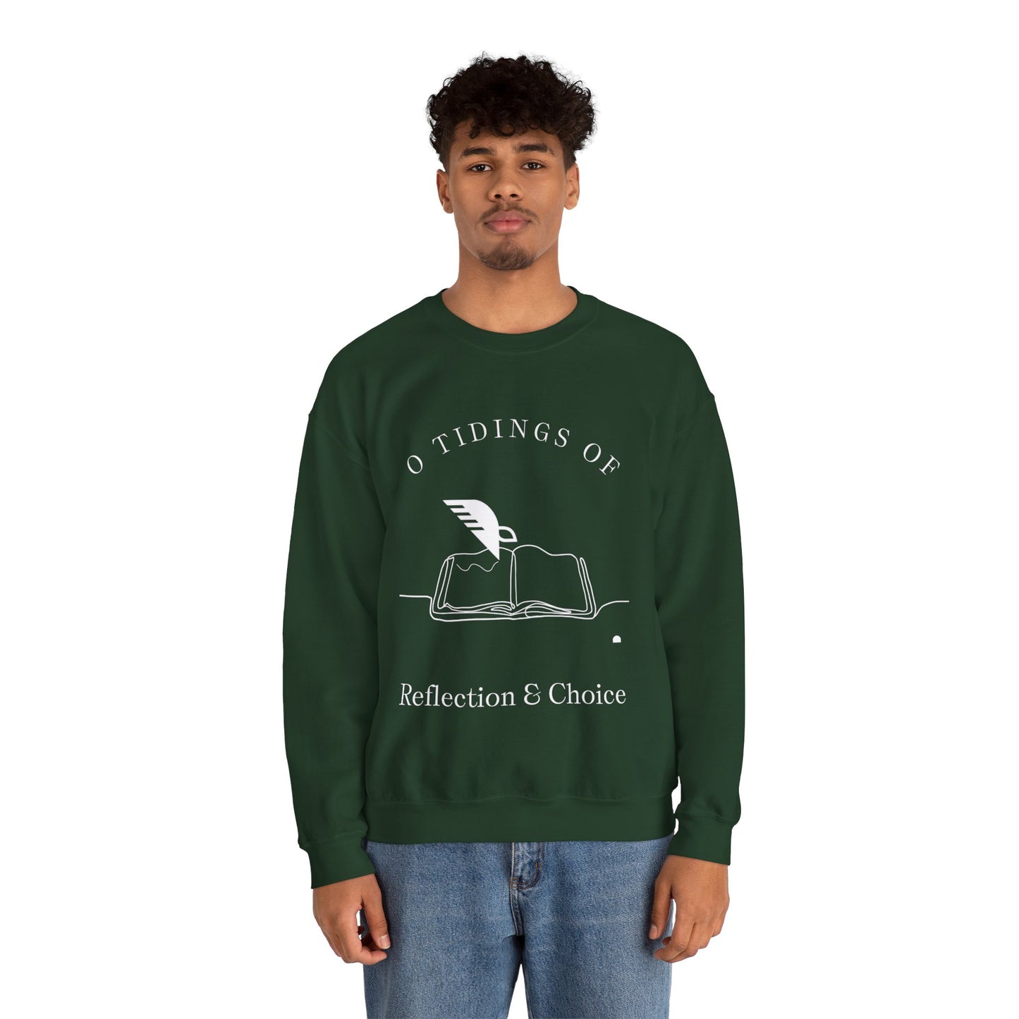 Ashbrook Christmas Unisex Heavy Blend™ Crewneck Sweatshirt