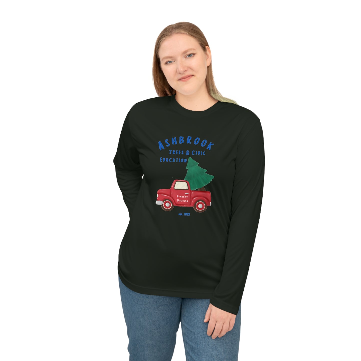 Ashbrook Christmas Unisex Performance Long Sleeve Shirt