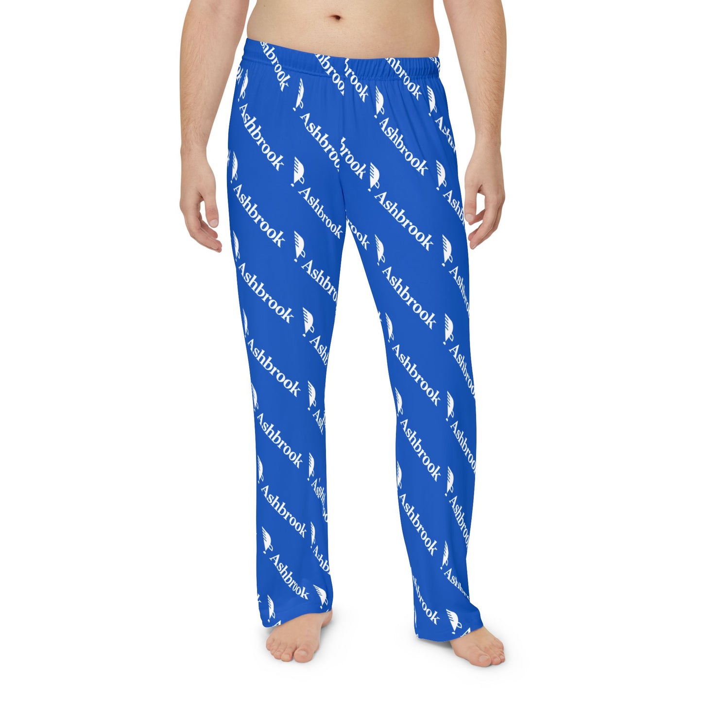 Men's Pajama Pants with Ashbrook Logo Pattern