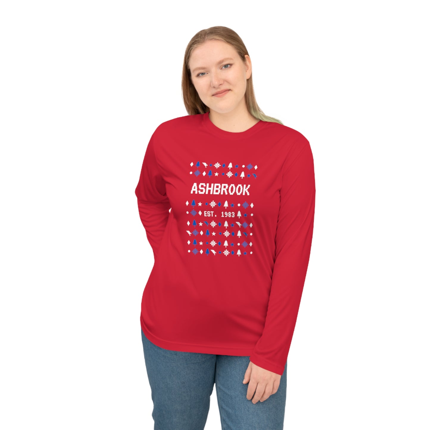 Ashbrook Christmas Unisex Performance Long Sleeve Shirt