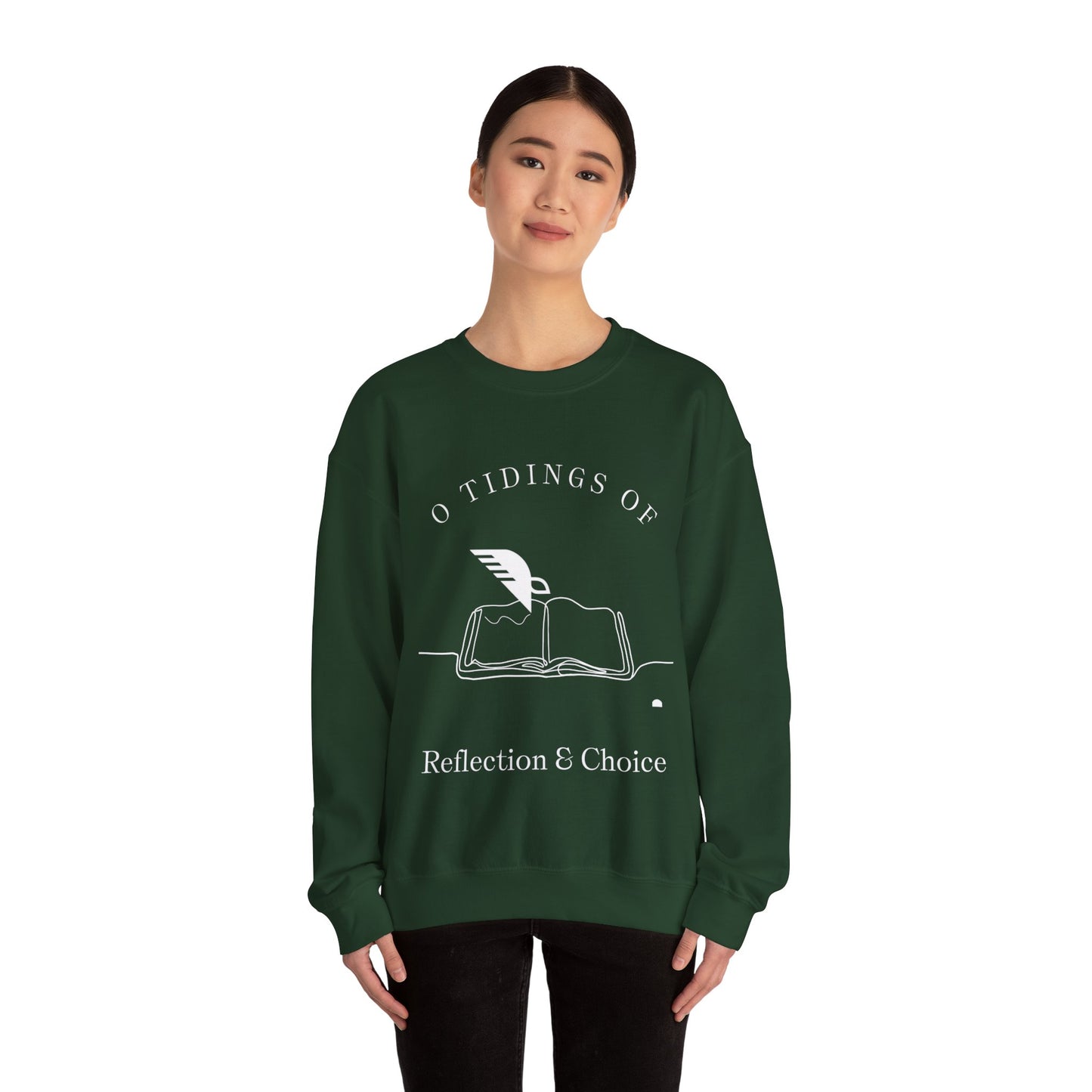 Ashbrook Christmas Unisex Heavy Blend™ Crewneck Sweatshirt