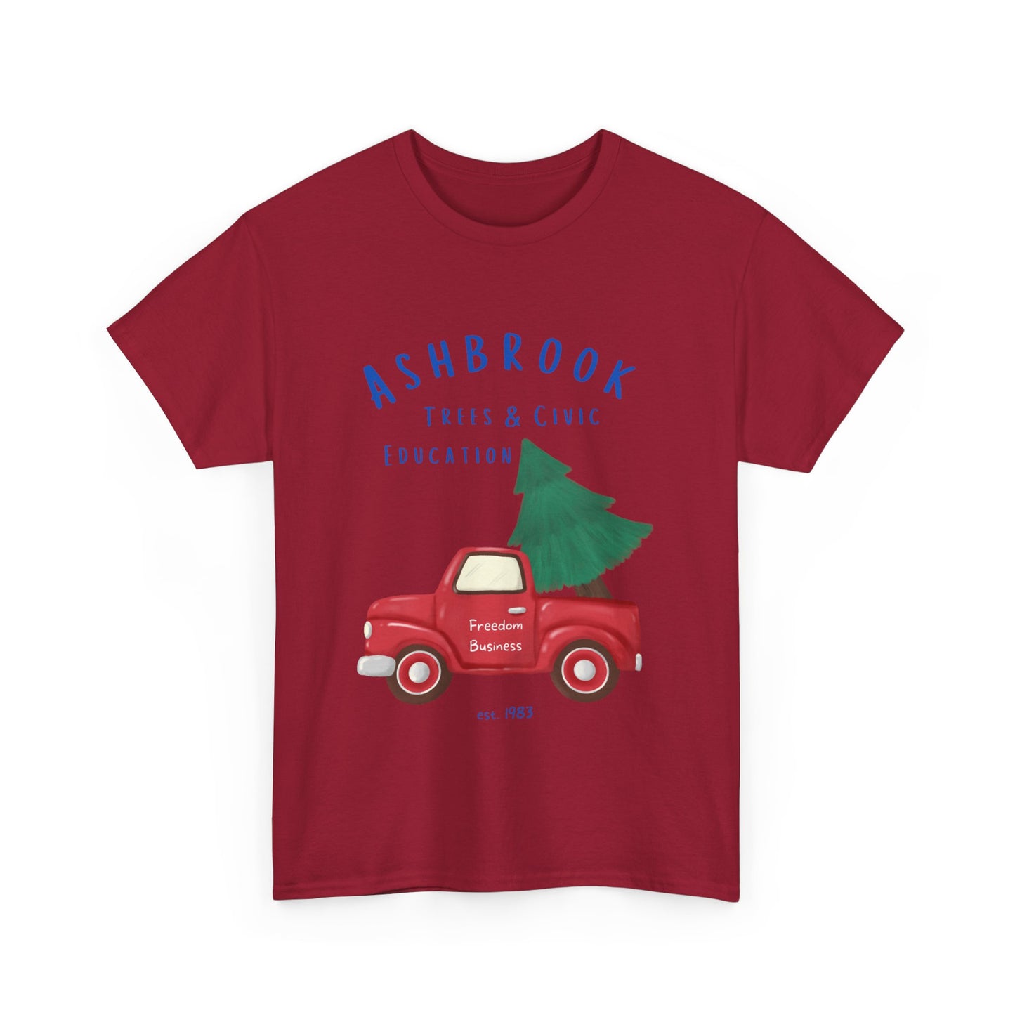 Ashbrook Christmas Unisex Heavy Cotton Tee