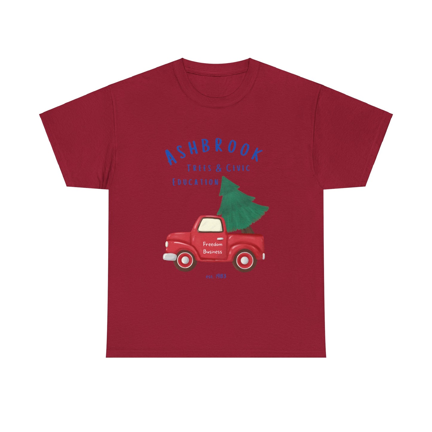 Ashbrook Christmas Unisex Heavy Cotton Tee