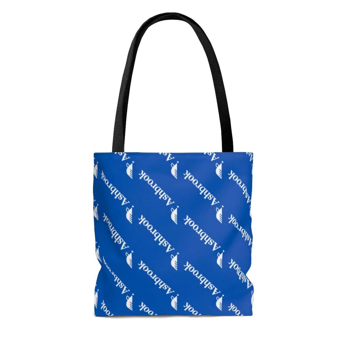 Tote Bag with Repeating Eagle Quill Logo