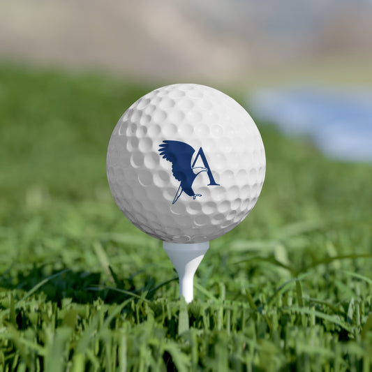 Golf Balls, 6pcs, with EagleA Logo