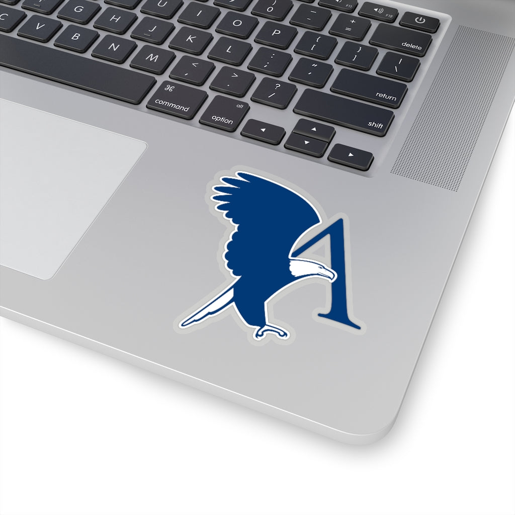 Sticker with Eagle A Logo