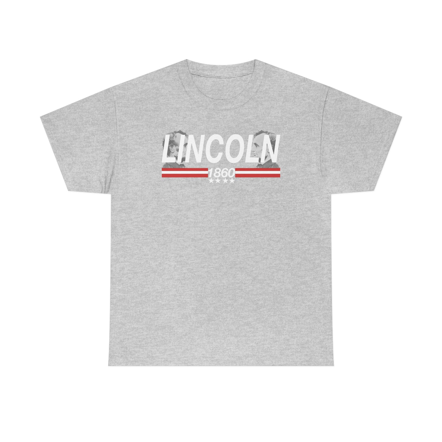 Lincoln 1860 Unisex Heavy Cotton Tee