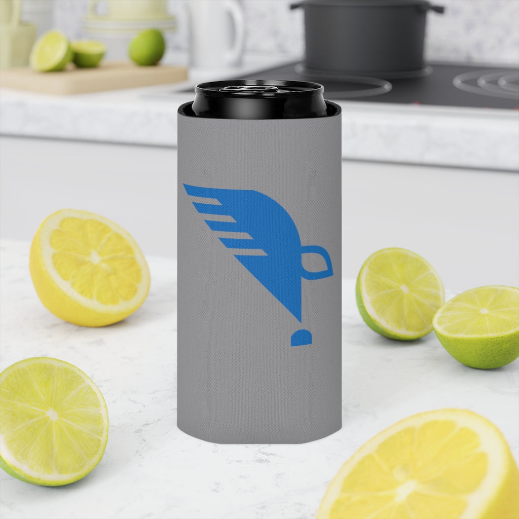 Can Cooler with Eagle Quill Logo