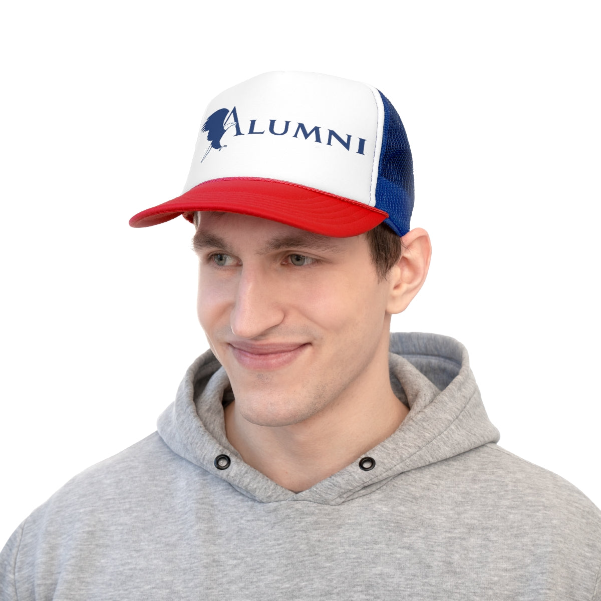 Trucker Cap with Eagle A Alumni Logo