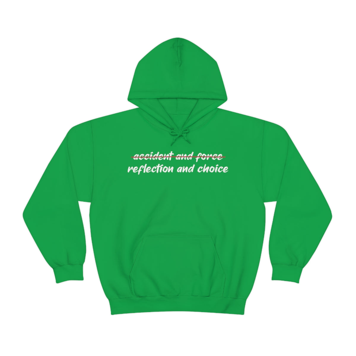 Reflection and Choice The American Idea Unisex Hooded Sweatshirt