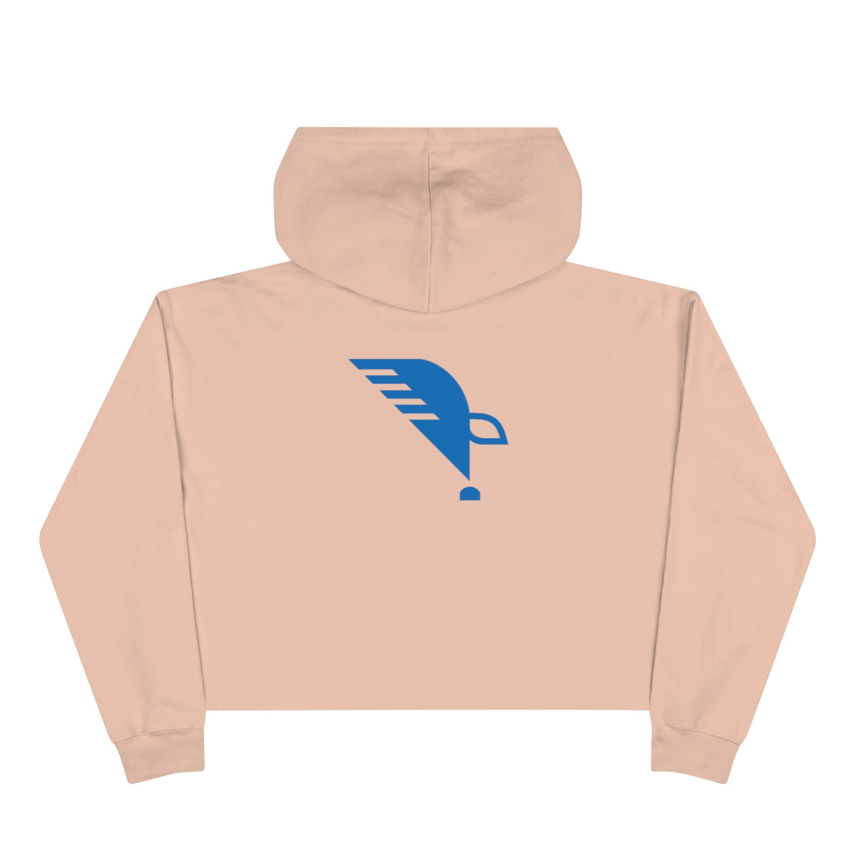 Crop Hoodie with Eagle Quill Logo