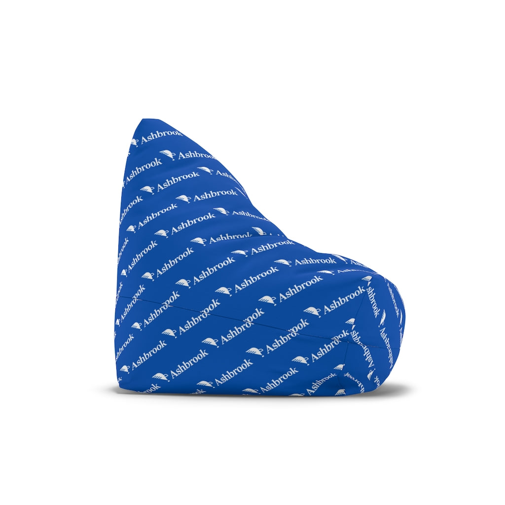 Bean Bag Chair Cover with Repeating Eagle Quill Logo